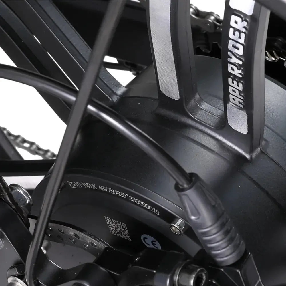 ApeRyder MD10 premium - Matt zwart - Hypebikes