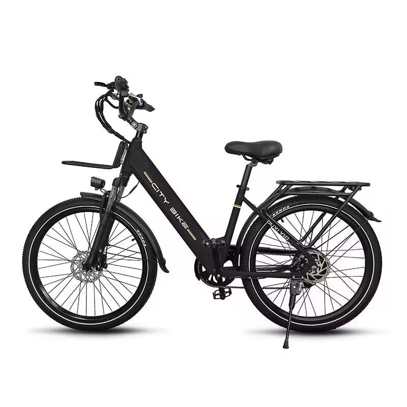 OUXI V10 City E-Bike – Elektrische Stadsfiets met 250W Motor & 48V Accu