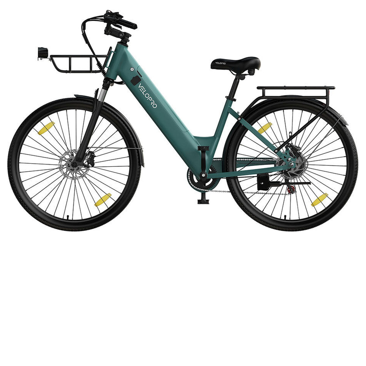 Velopro C1 Pro Elektrische Stadsfiets Blauw - Hypebikes