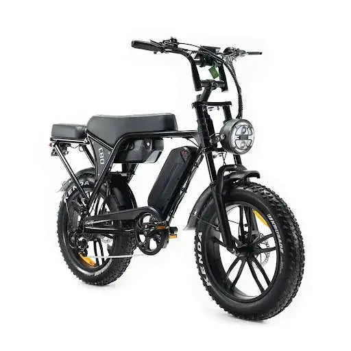 Ouxi C80 Max Dubbele Batterij: Krachtige Elektrische Fatbike 250W Motor - Hypebikes