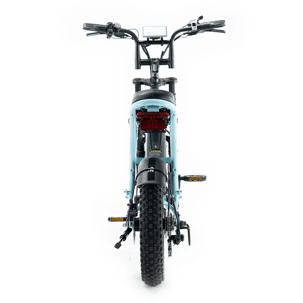 OUXI C80 Mini Fatbike - Licht Blauw - Hydraulische Remmen - Hypebikes