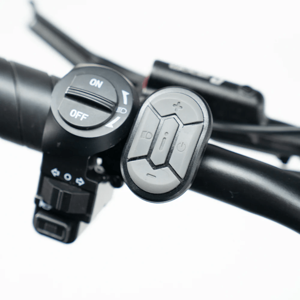 OUXI C80 Mini Fatbike - Licht Blauw - Hydraulische Remmen - Hypebikes