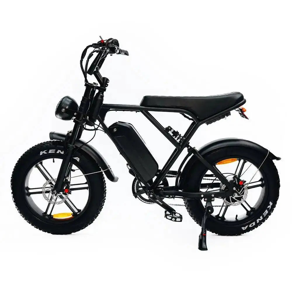 Ouxi H9 - Fatbike - Zwart - Hypebikes