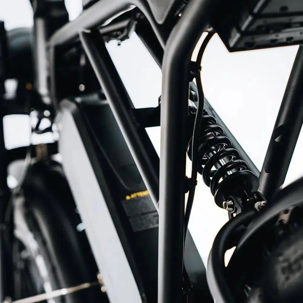 Ouxi H9 - Fatbike - Zwart - Hypebikes