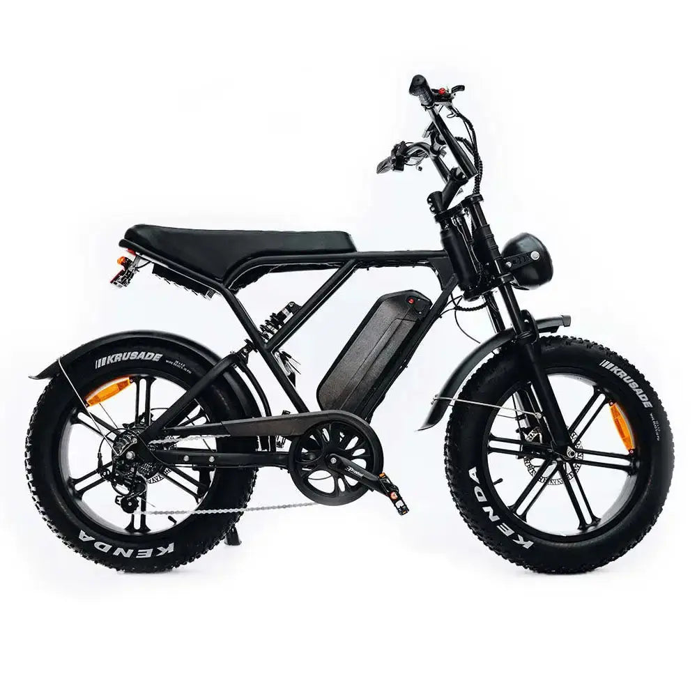 Ouxi H9 - Fatbike - Zwart - Hypebikes