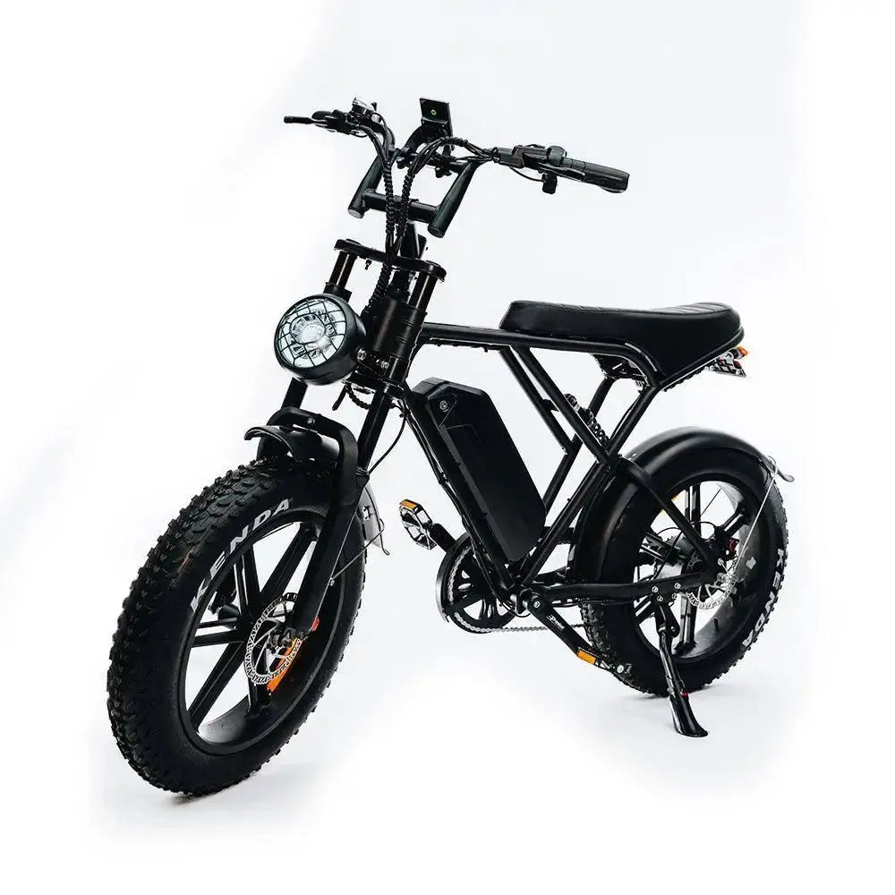 Ouxi H9 - Fatbike - Zwart - Hypebikes