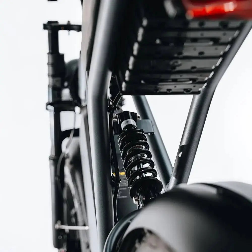 Ouxi H9 - Fatbike - Zwart - Hypebikes
