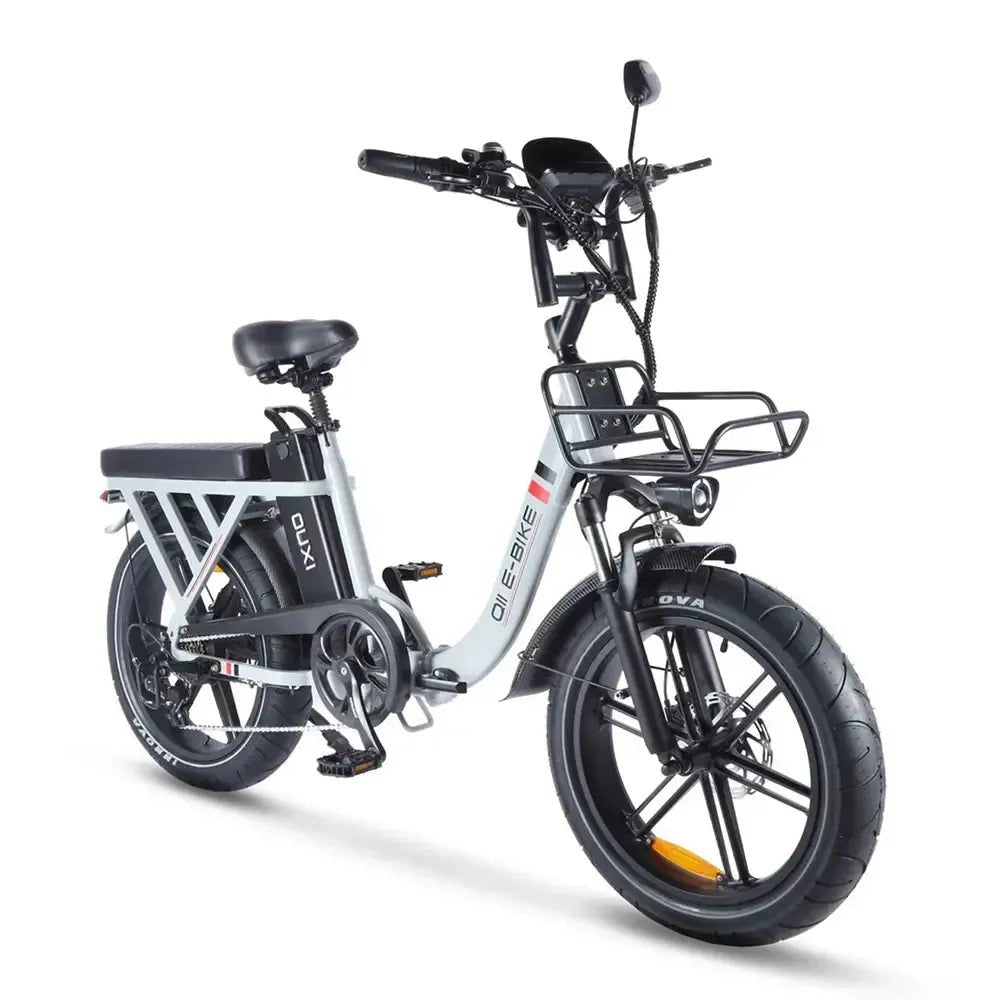 OUXI Q11 Licht Grijs Fatbike Vouwfiets - Hypebikes