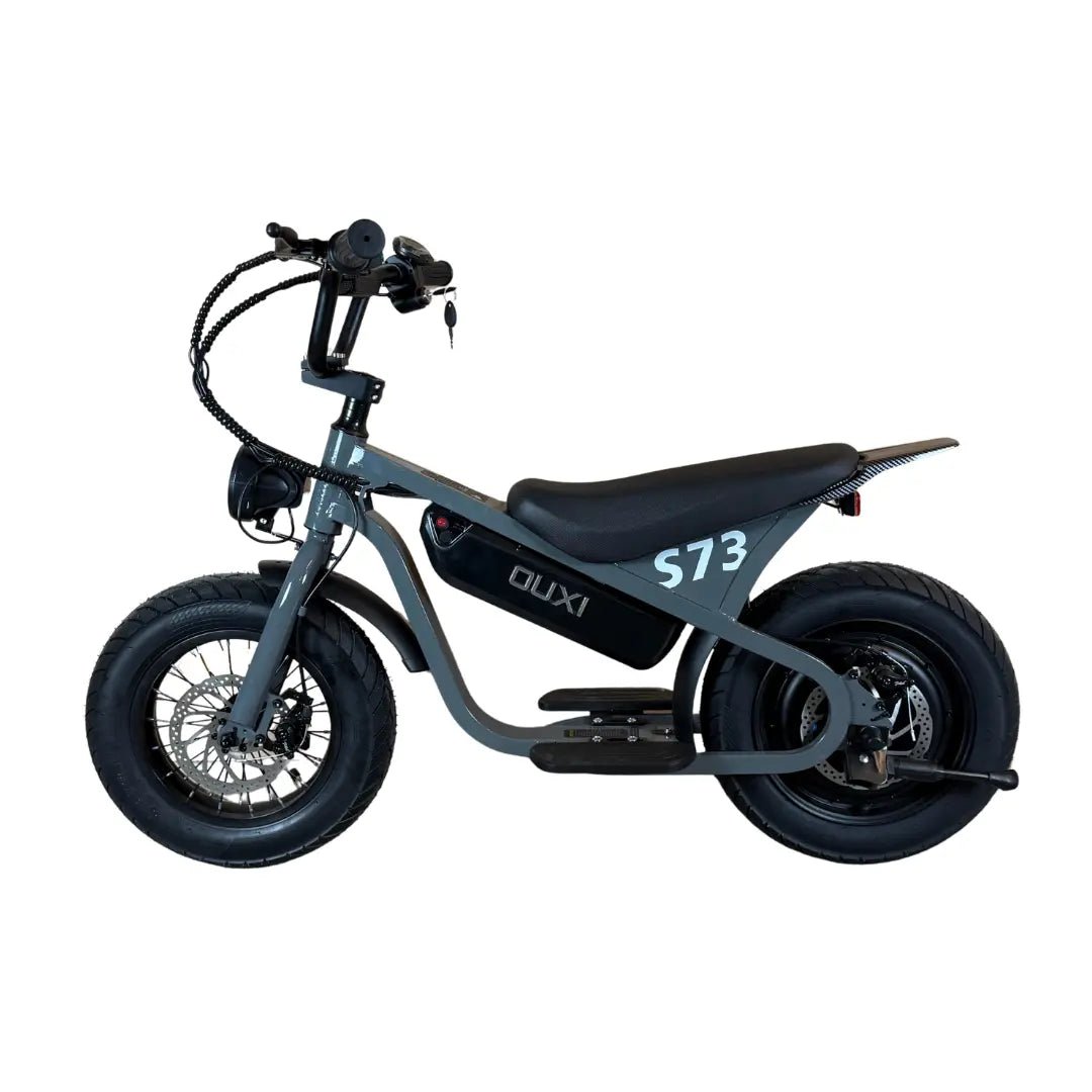 OUXI S73 mini Loopfiets Elektrisch Grijs