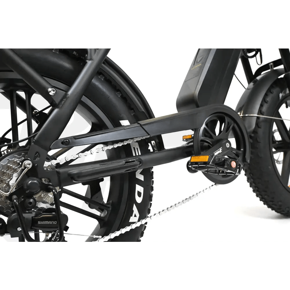 OUXI V8 4.0 - FATBIKE - ZWART - Hypebikes