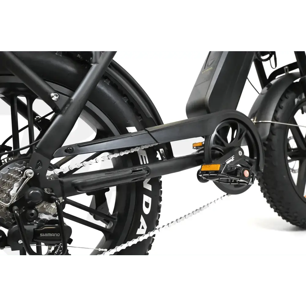 OUXI V8 4.0 - FATBIKE - ZWART - Hypebikes