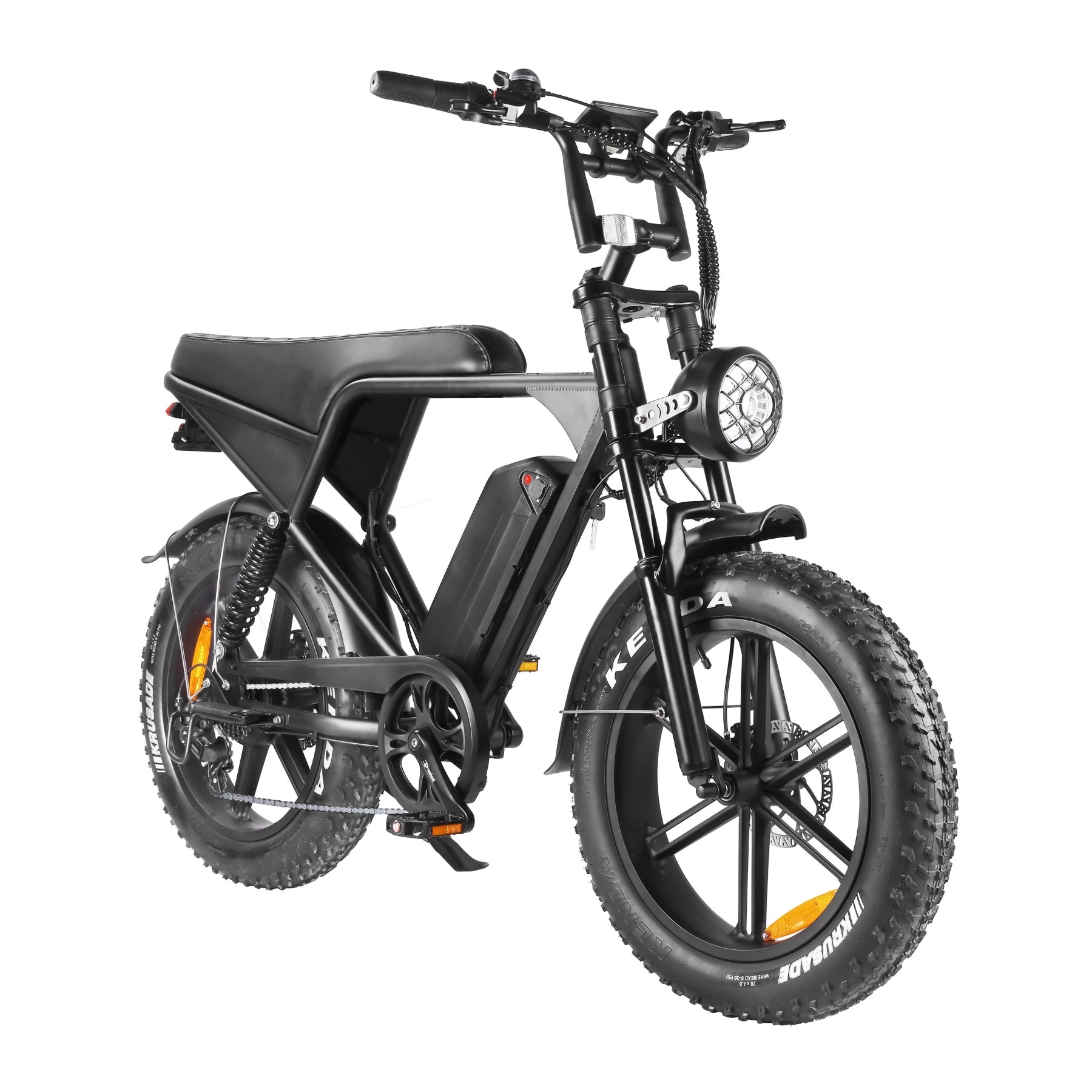 OUXI V8 Pro 24 Inch Fatbike - Zwart - Hydraulische Remmen - Hypebikes