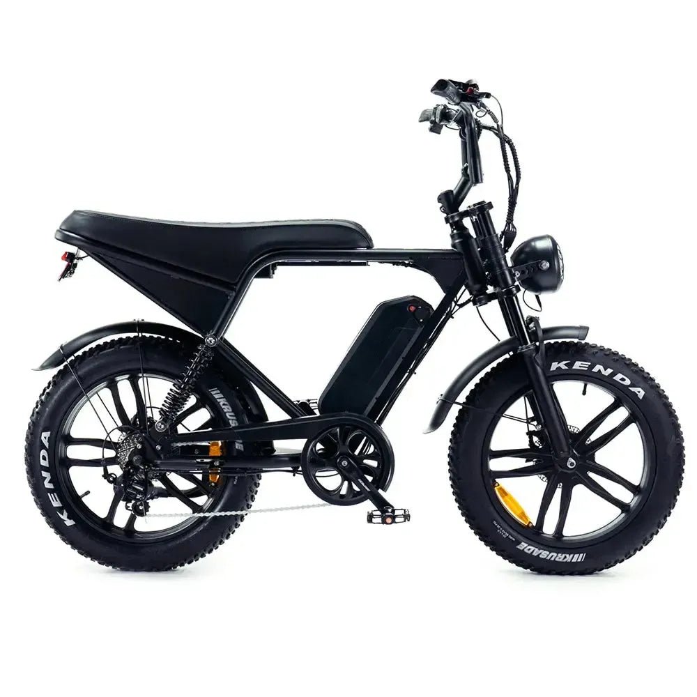 OUXI V8 Pro 24 Inch Fatbike - Zwart - Hydraulische Remmen