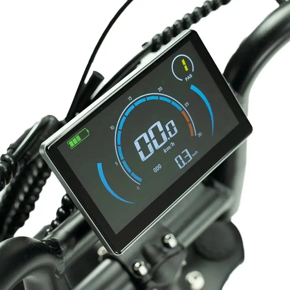 OUXI V8 Pro Max - Zwart Dubbele Accu - Hypebikes