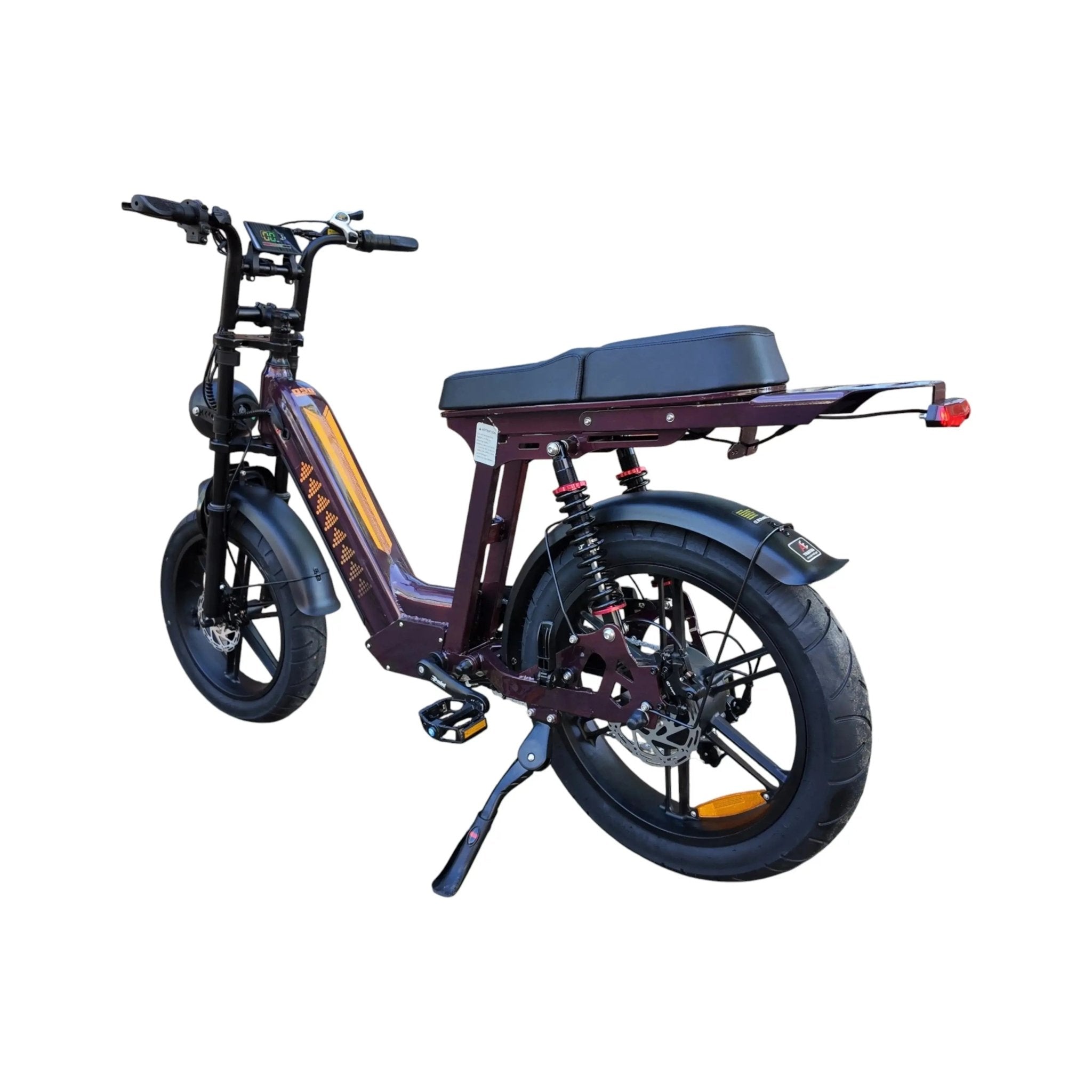 QmWheel D50 Elektrisch Fatbike 250W Paars - Hypebikes