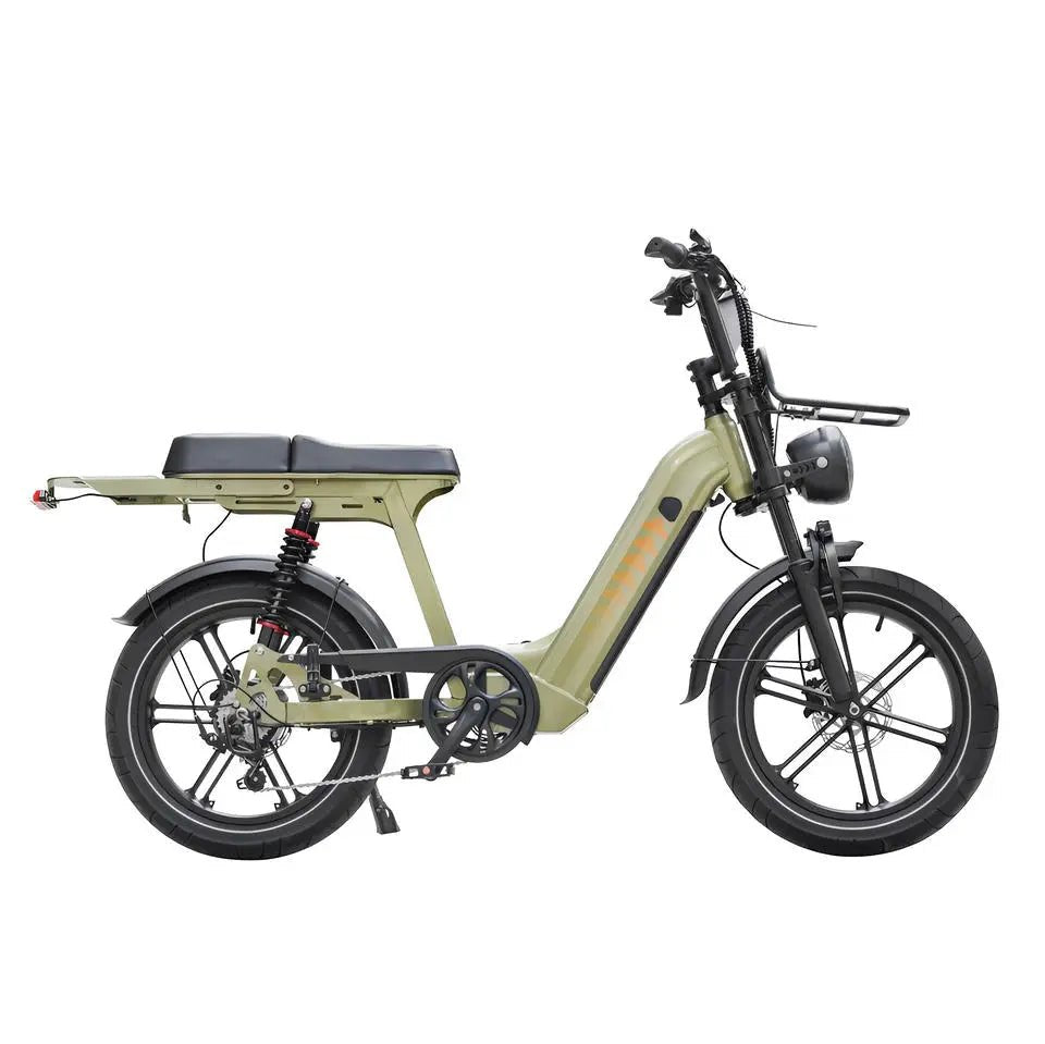 QmWheel D50 Fatbike - Groen