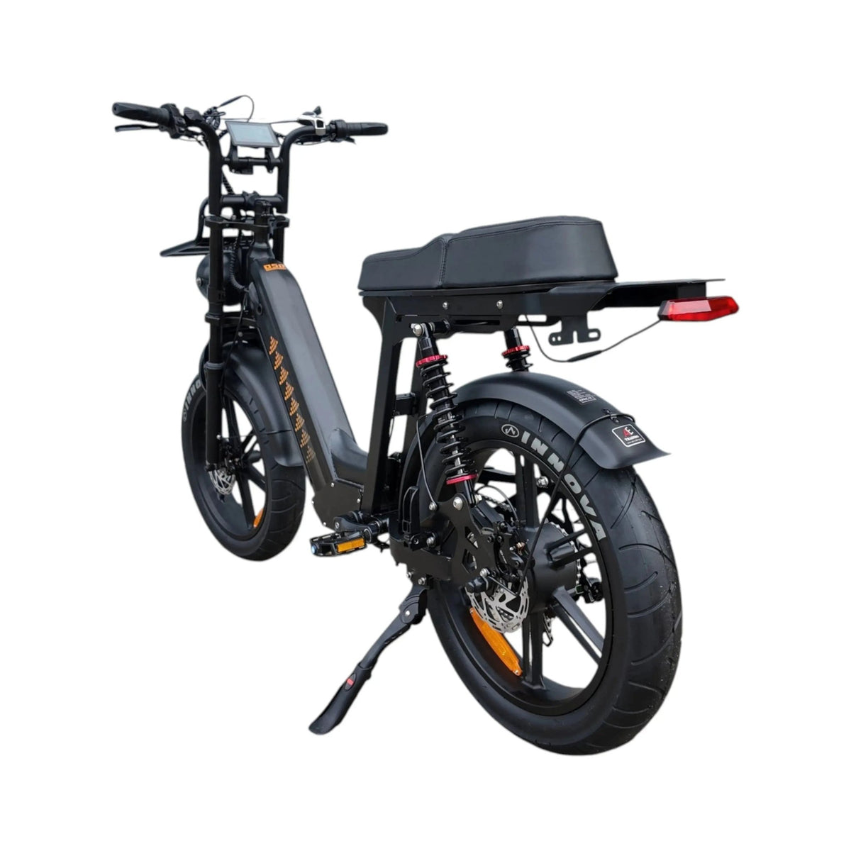 QmWheel D50 Fatbike Zwart - Hypebikes