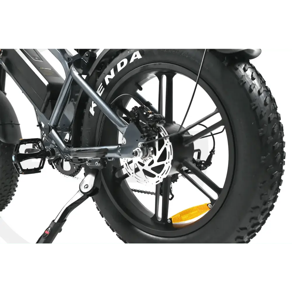 QMWheel V20 Pro 2026 fatbike donkergrijs