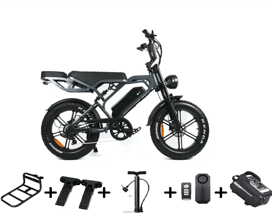 QMWHEEL V20 PRO 9.0 2025 - Fatbike - Dark Grey Special Edition - Hypebikes