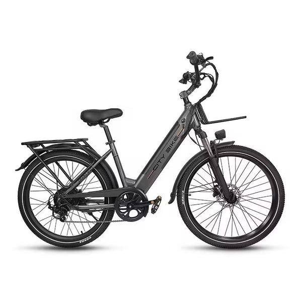 OUXI V10 City E-Bike – Electric City Bike with 250W Motor & 36V Battery