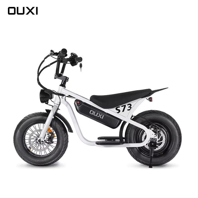OUXI S73 mini Loopfiets Elektrisch Wit