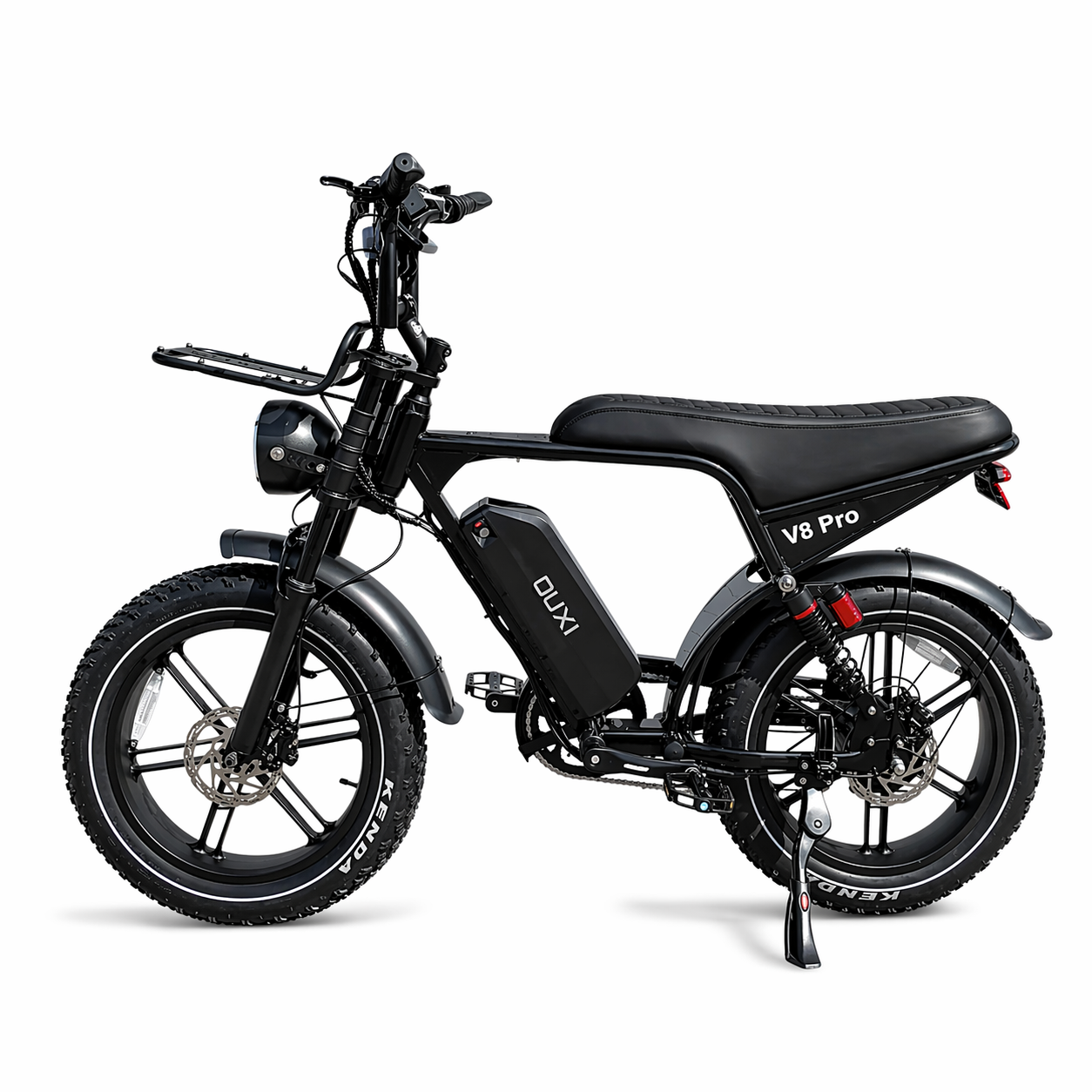 OUXI V8 Pro 24 Inch Fatbike - Zwart - Hydraulische Remmen