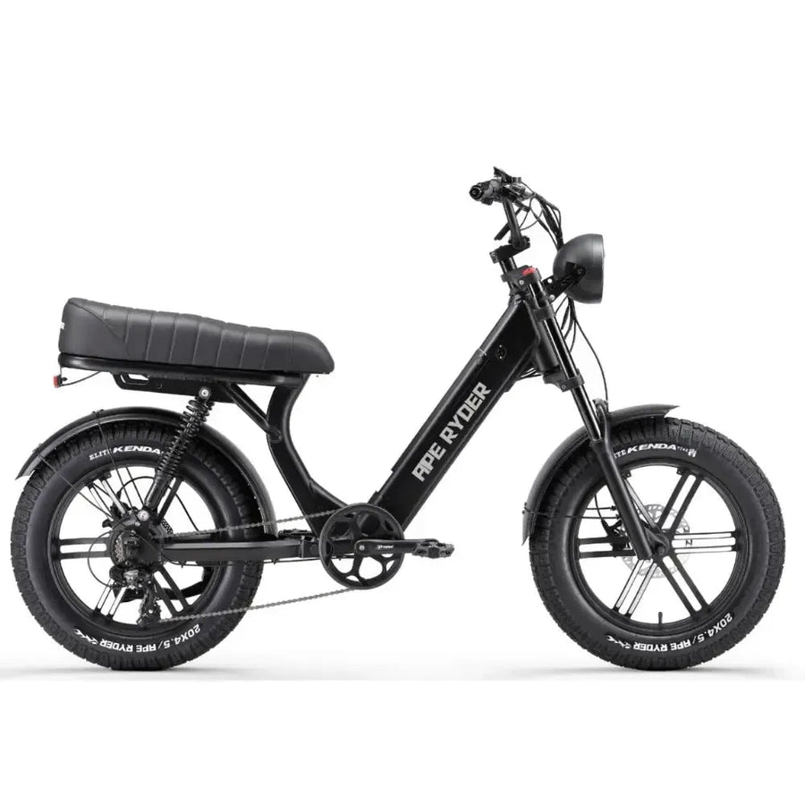 ApeRyder MD10 premium - Matt zwart - Hypebikes