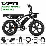 Fat Bike V20 Pro Max 24″ tyres