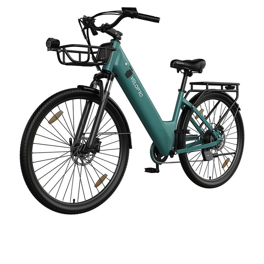 Velopro C1 Pro Elektrische Stadsfiets Blauw - Hypebikes