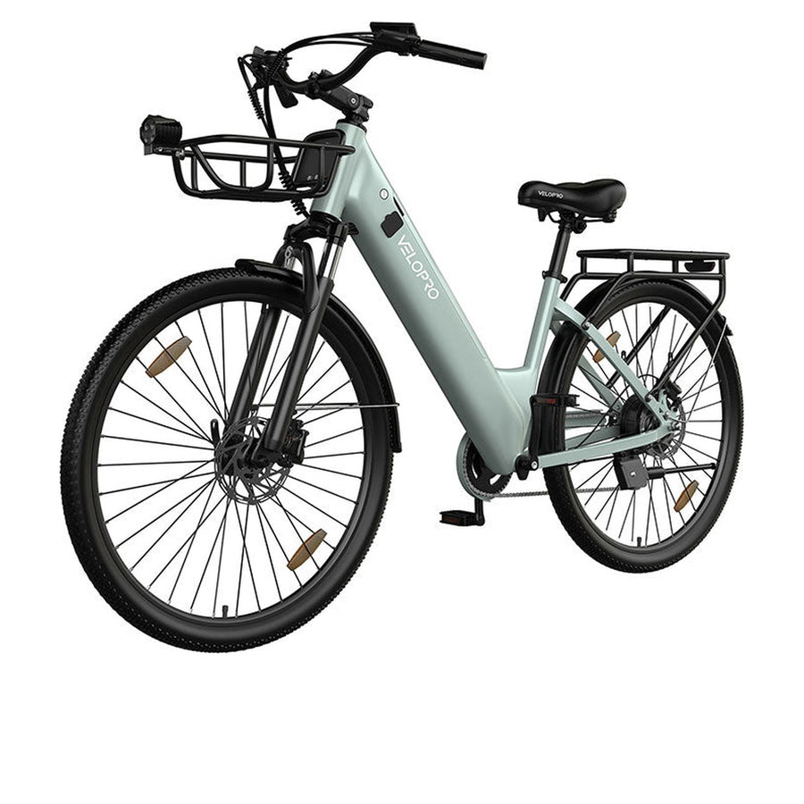 Velopro C1 Pro Elektrische Stadsfiets Groen - Hypebikes