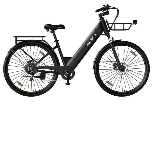 Velopro C1 Pro Elektrische Stadsfiets Zwart