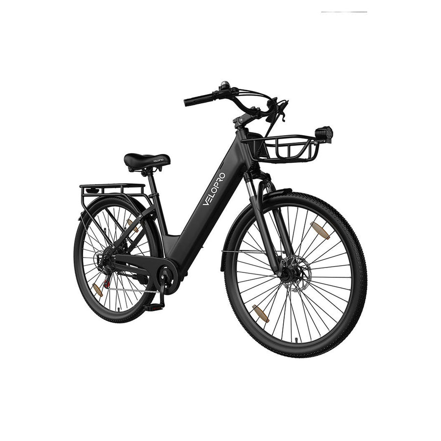 Velopro C1 Pro Elektrische Stadsfiets Zwart - Hypebikes