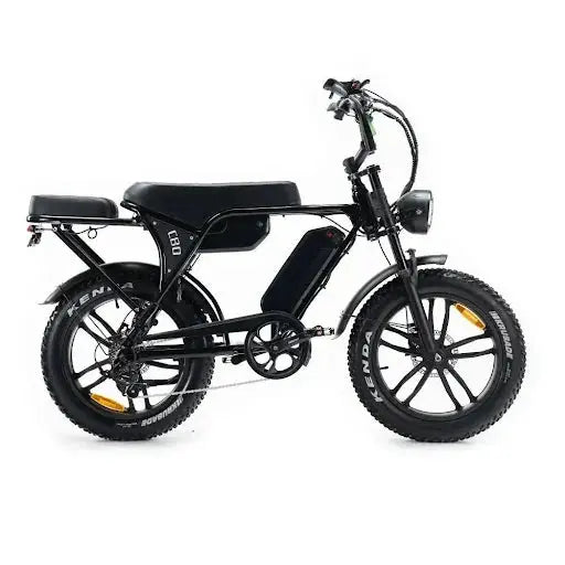 Ouxi C80: Elektrische Fatbike Dubbele Accu