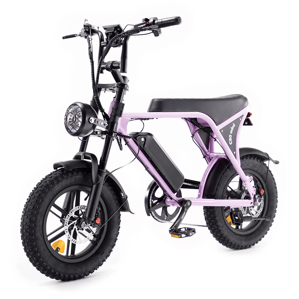 OUXI C80 Mini Fatbike - Roze - Hydraulische Remmen - Hypebikes