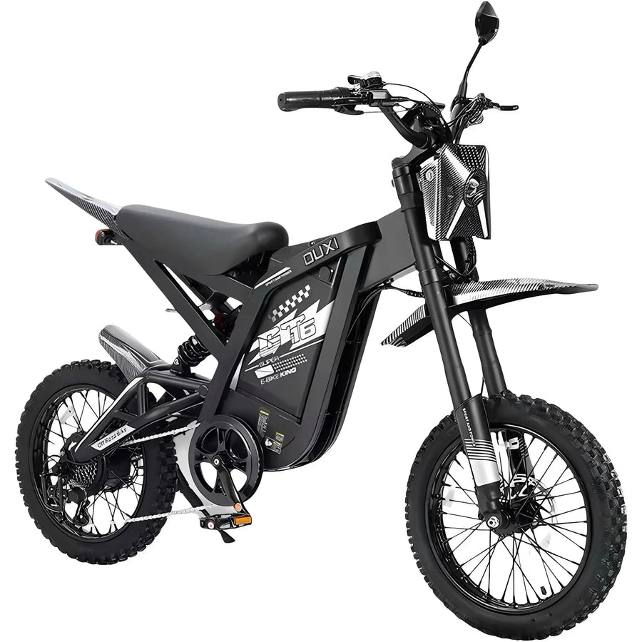Ouxi GT16 Mini Fatbike - Zwart - Skinnybike - Hypebikes