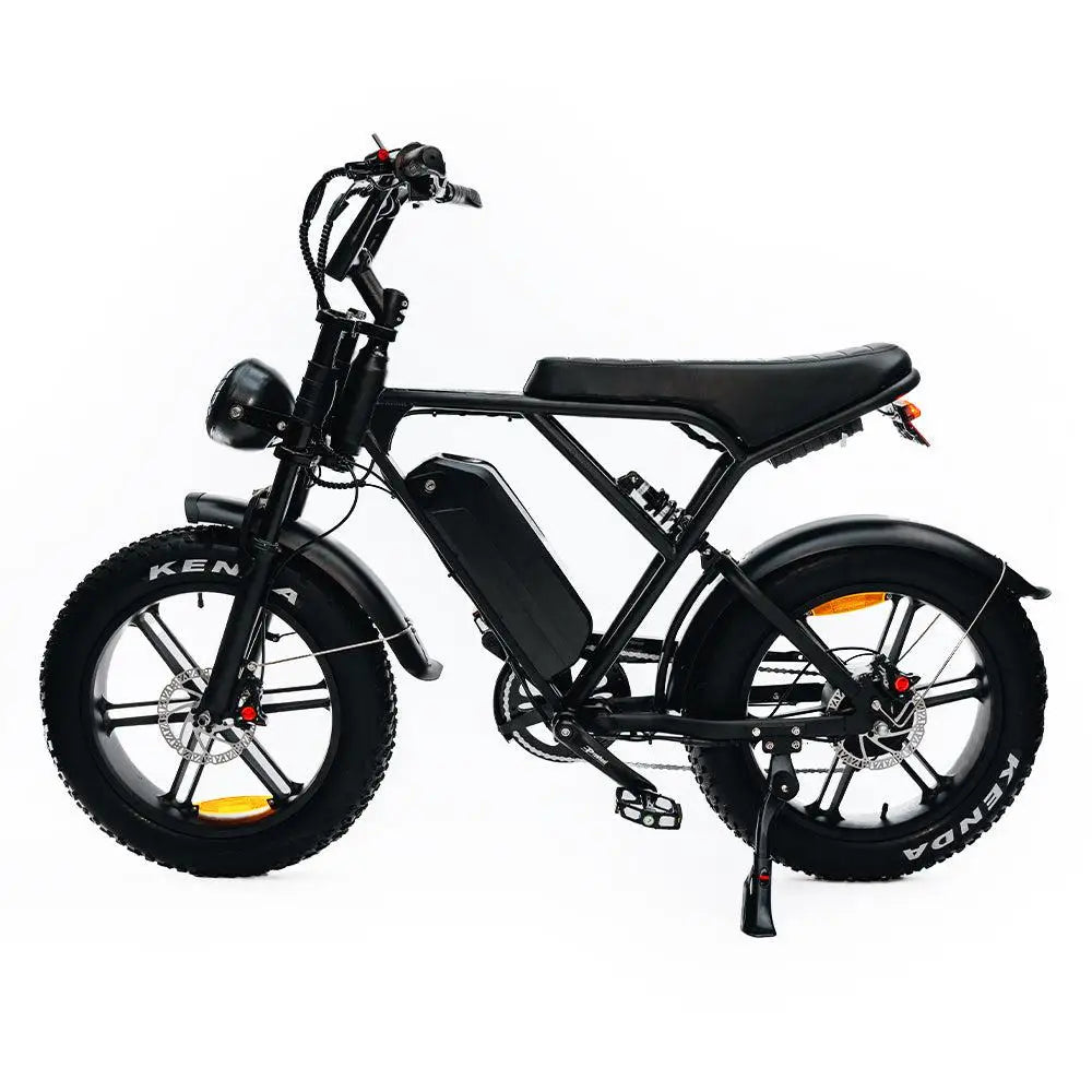 Ouxi H9 - Fatbike - Zwart