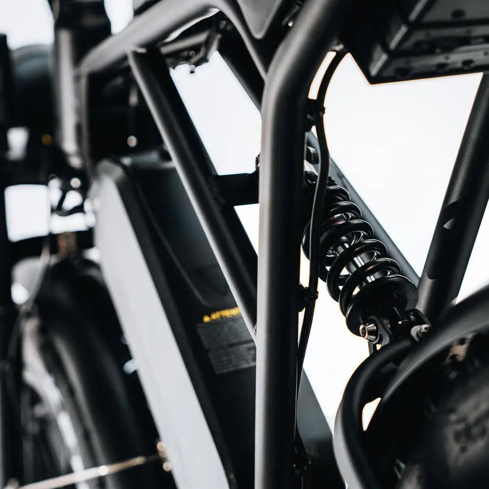 Ouxi H9 - Fatbike - Zwart