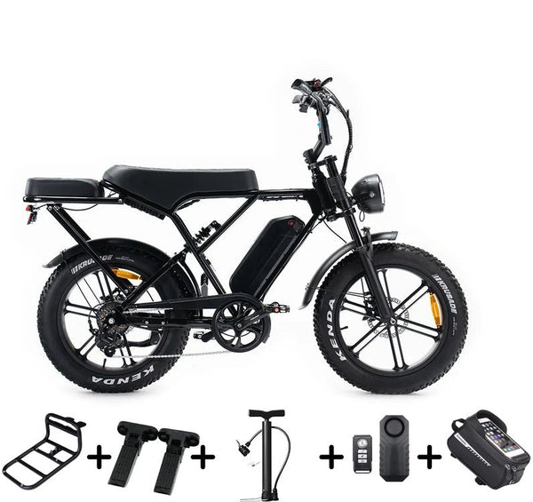 Ouxi H9 - Fatbike - Zwart - Special Edition