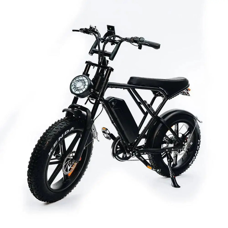 Ouxi H9 - Fatbike - Zwart - Hypebikes