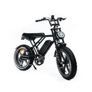 Ouxi H9 - Fatbike - Zwart - Hypebikes