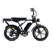 Ouxi H9 - Fatbike - Zwart - Hypebikes