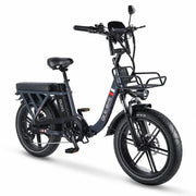 OUXI Q11 Elektrisch Vouwfiets Fatbike 20‑inch 250W Donkergrijs - Hypebikes