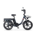 OUXI Q11 Elektrisch Vouwfiets Fatbike 20‑inch 250W Donkergrijs