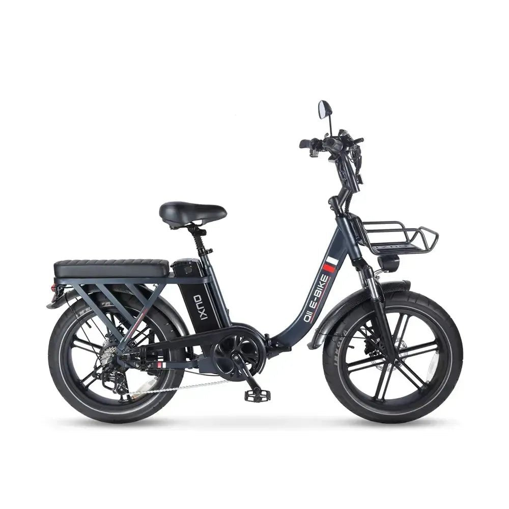 OUXI Q11 Elektrisch Vouwfiets Fatbike 20‑inch 250W Donkergrijs - Hypebikes