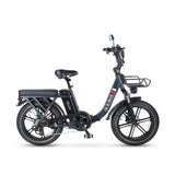 OUXI Q11 Elektrisch Vouwfiets Fatbike 20‑inch 250W Donkergrijs