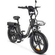 OUXI Q11 Zwarte Opvouwbare Fatbike Elektrisch 250W Met Hydraulische Remmen - Hypebikes