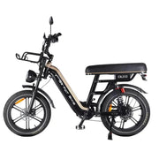 OUXI Q9 Zwarte Fatbike met Lage Instap en Robuust Frame - Hypebikes