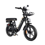 OUXI Q9 Zwarte Fatbike met Lage Instap en Robuust Frame - Hypebikes