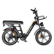 OUXI Q9 Zwarte Fatbike met Lage Instap en Robuust Frame - Hypebikes