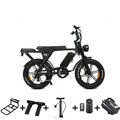 OUXI V8 4.0 - FATBIKE - SCHWARZ